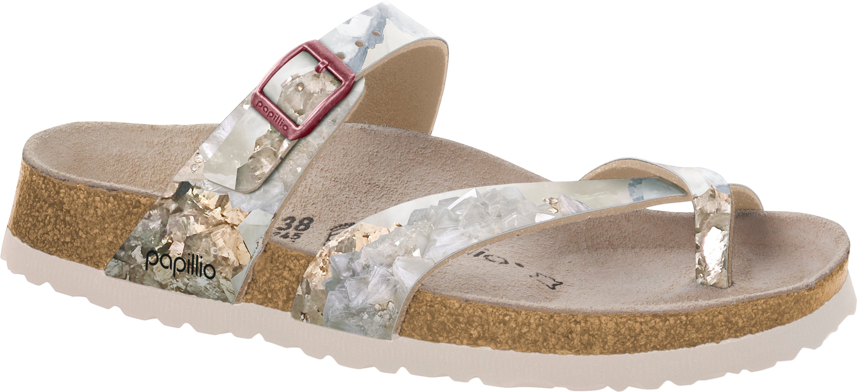 BIRKENSTOCK TABORA CRISTAL ROSE BF