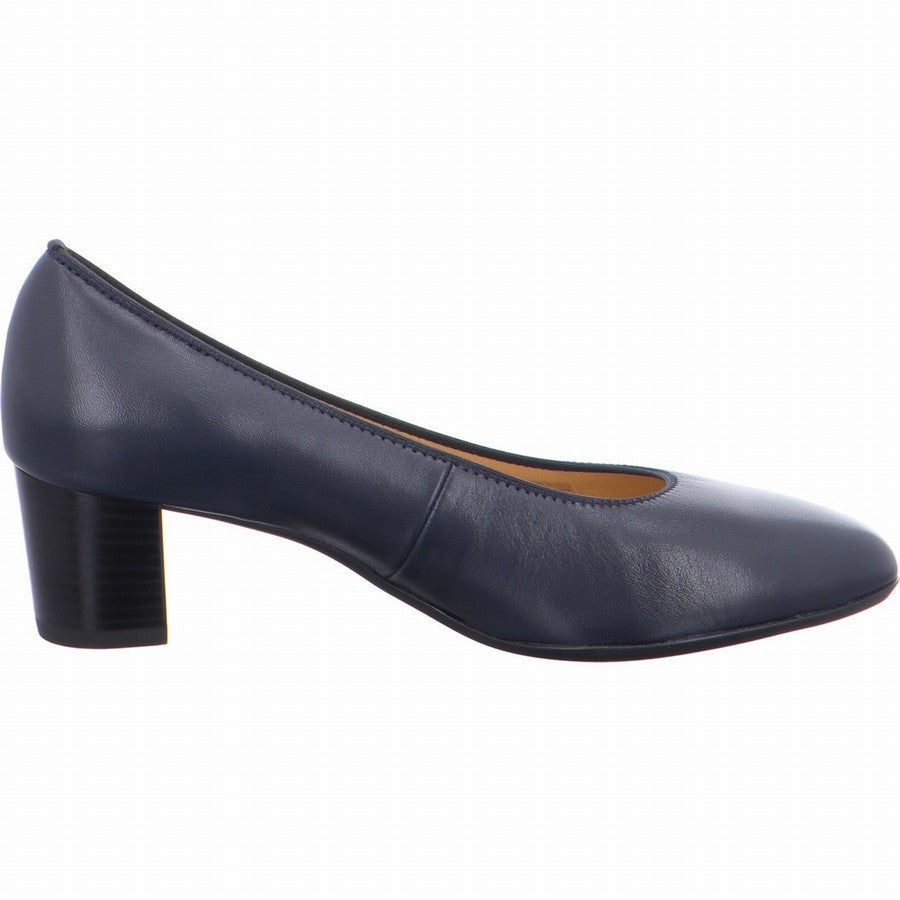 CHAUSSURES ARA KNOKKE CUIR BLEU
