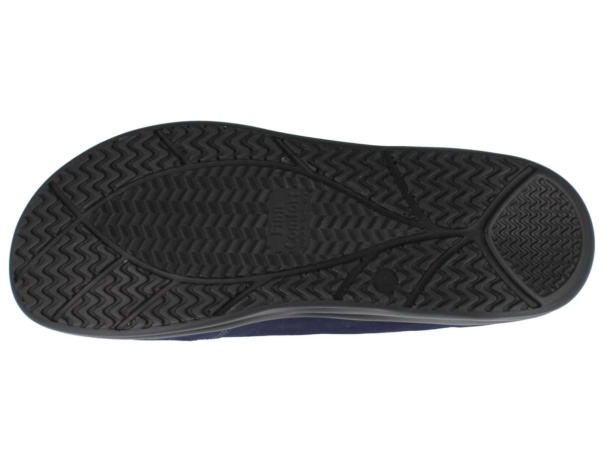 BASKETS FINN COMFORT HUELVA À LACETS VELOUR INDIGO