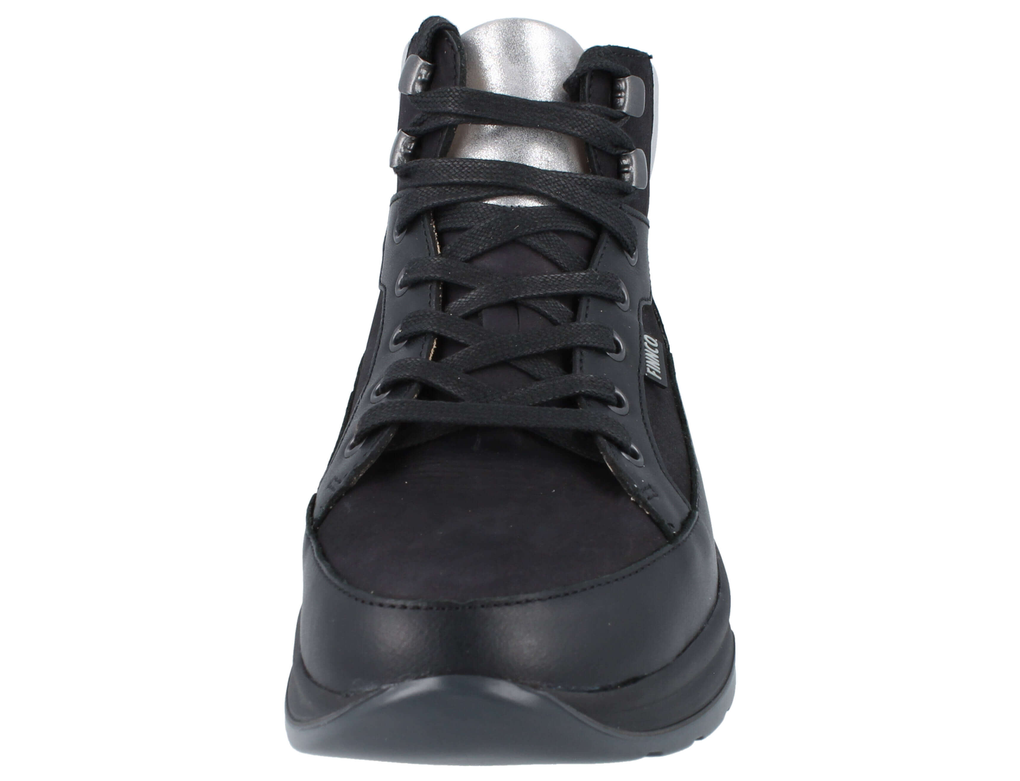 BOTTES FINN COMFORT DAYTONA NOIR/ARGENTO NAPPA