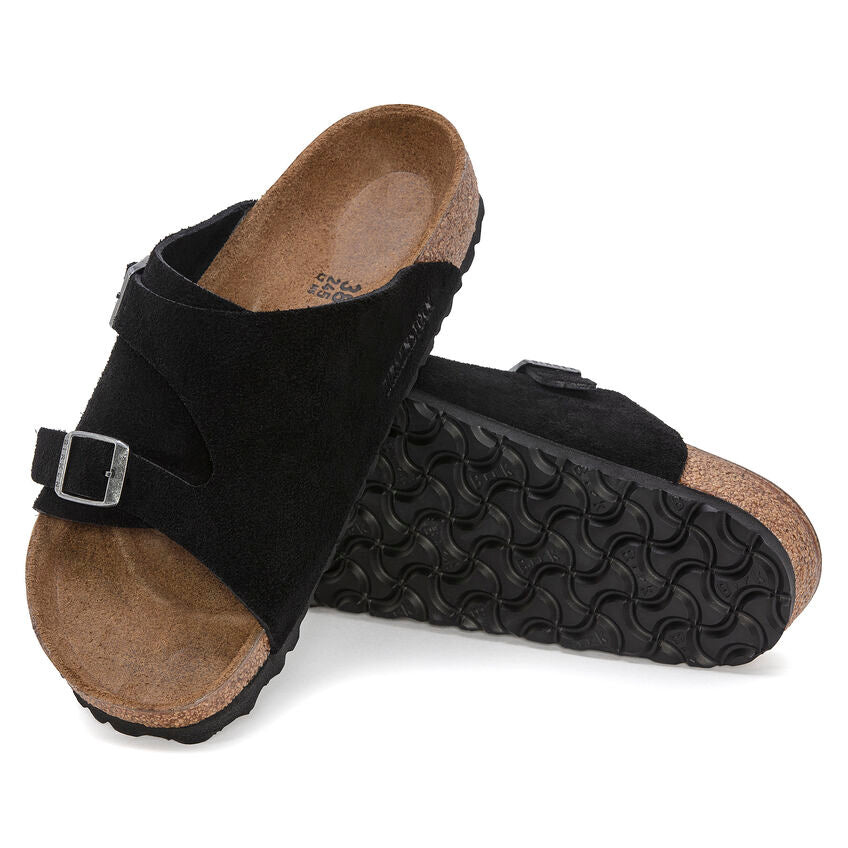BIRKENSTOCK ZURICH DAIM NOIR 