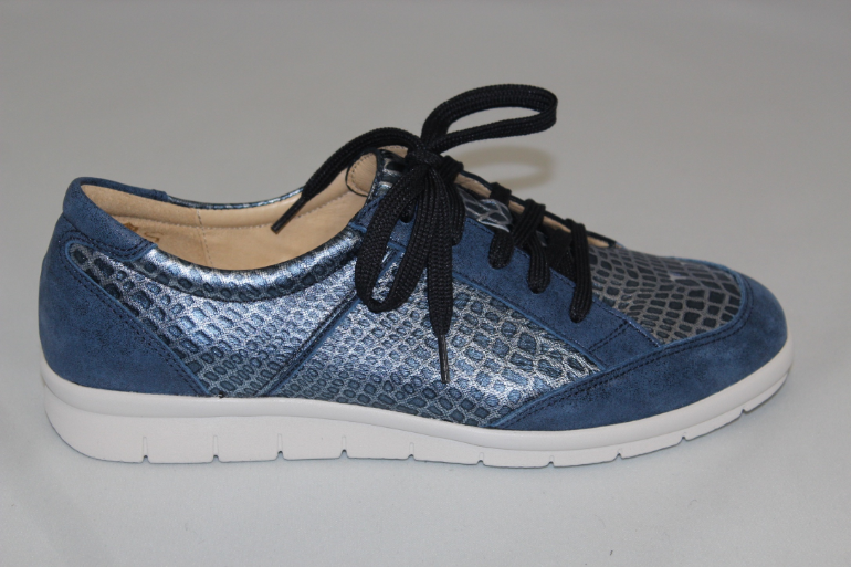 CHRISTIAN DIETZ VERONA MARLEY/KROKO AZUL/BLEU ARGENT