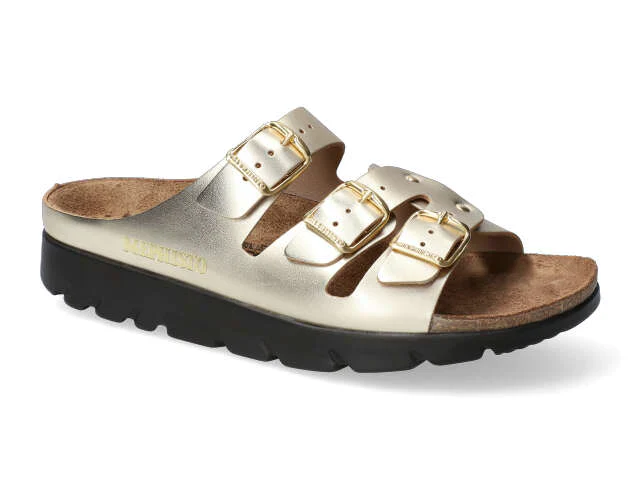 MEPHISTO ZACH SANDAL PLATINUM