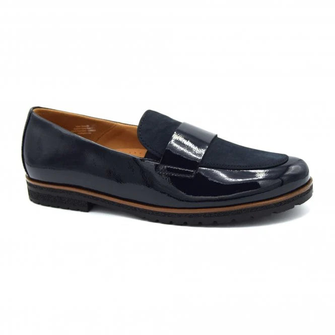 GABOR PATENT LEATHER LOAFER