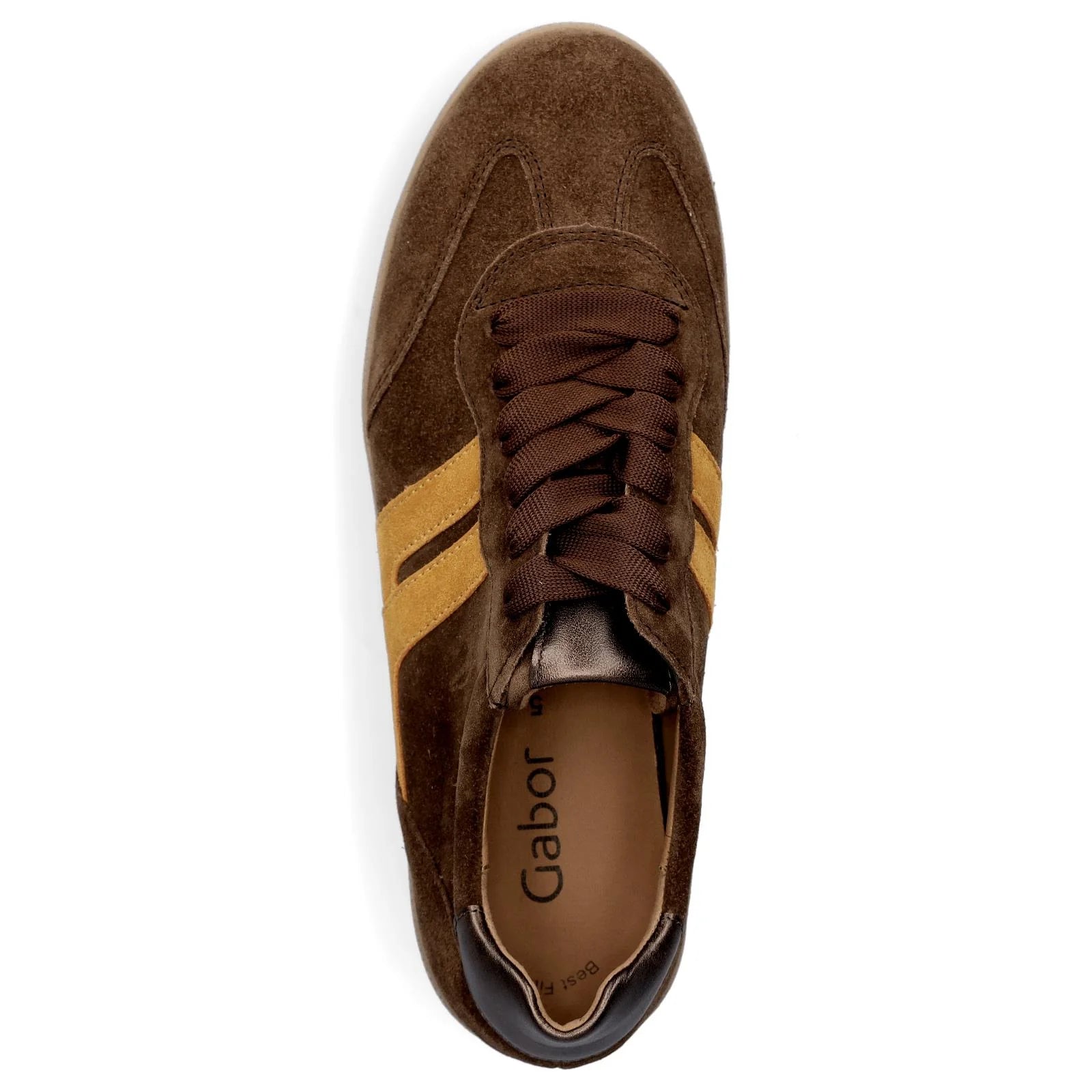 BASKETS GABOR RETRO 53300-18 MARRON/OR