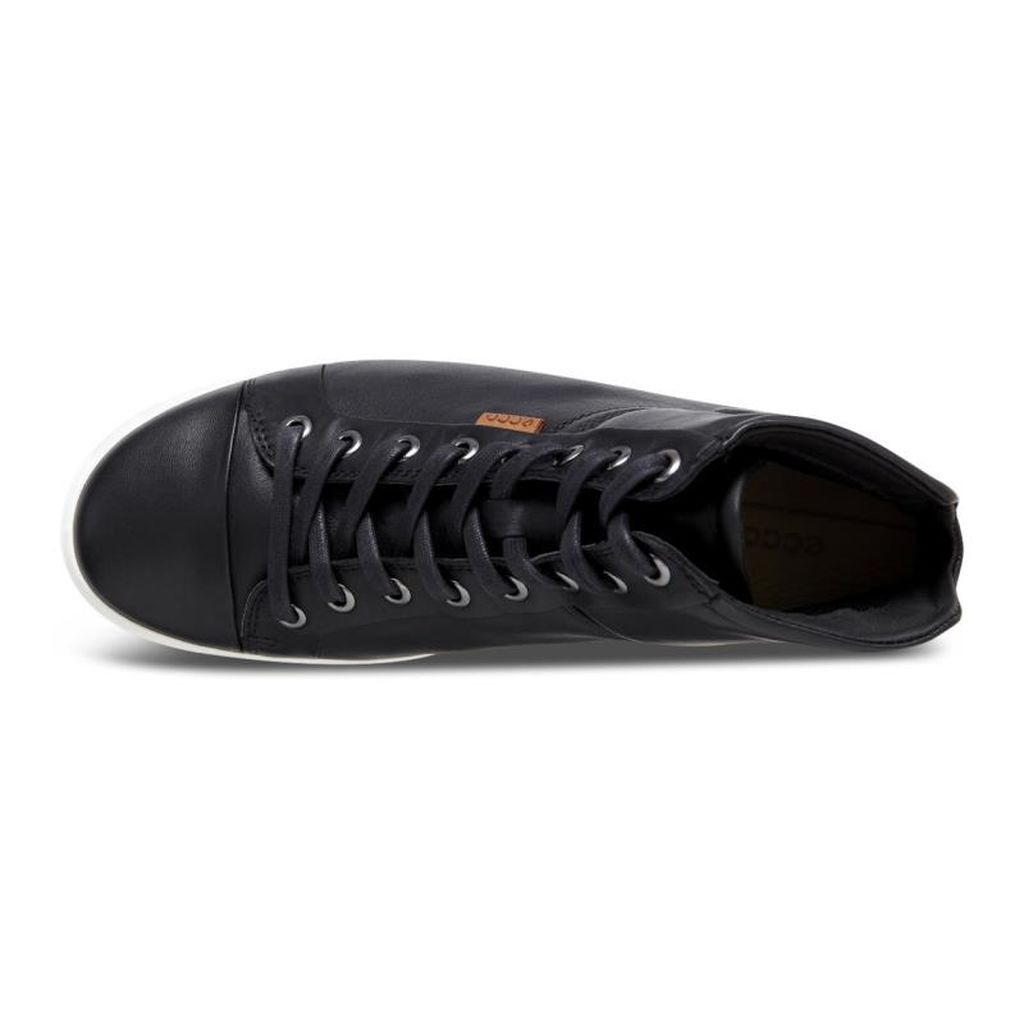 ECCO SOFT 7 LADIES MONTANTES NOIRES DROID