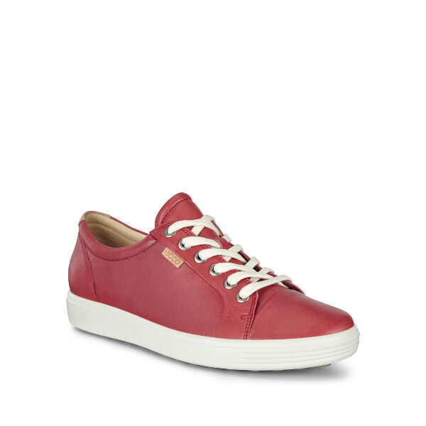 Baskets à lacets ECCO SOFT 7 W, rouge piment