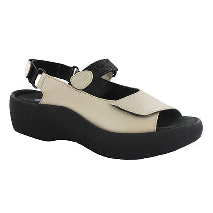 SANDALE WOLKY JEWEL LIN CUIR LISSE