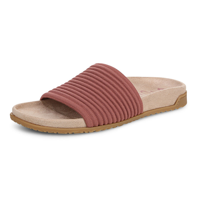 Claquettes en tricot VIONIC EVIE Rose fanée