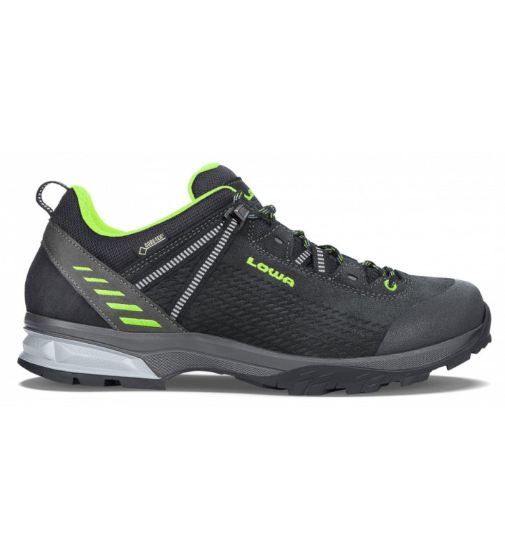 LOWA LEDRO GTX LO NOIR/CITRON VERT