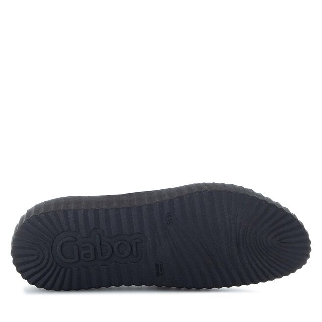 GABOR SNEAKER ZIP 33.200.97 BLACK PATENT