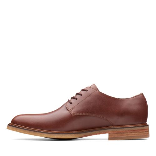 CLARKDALE MOON DARK TAN LEATHER