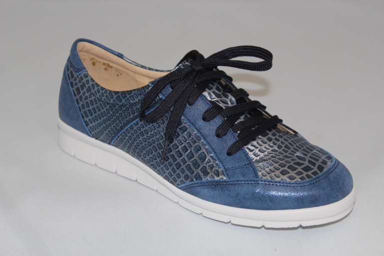 CHRISTIAN DIETZ VERONA MARLEY/KROKO AZUL/BLEU ARGENT