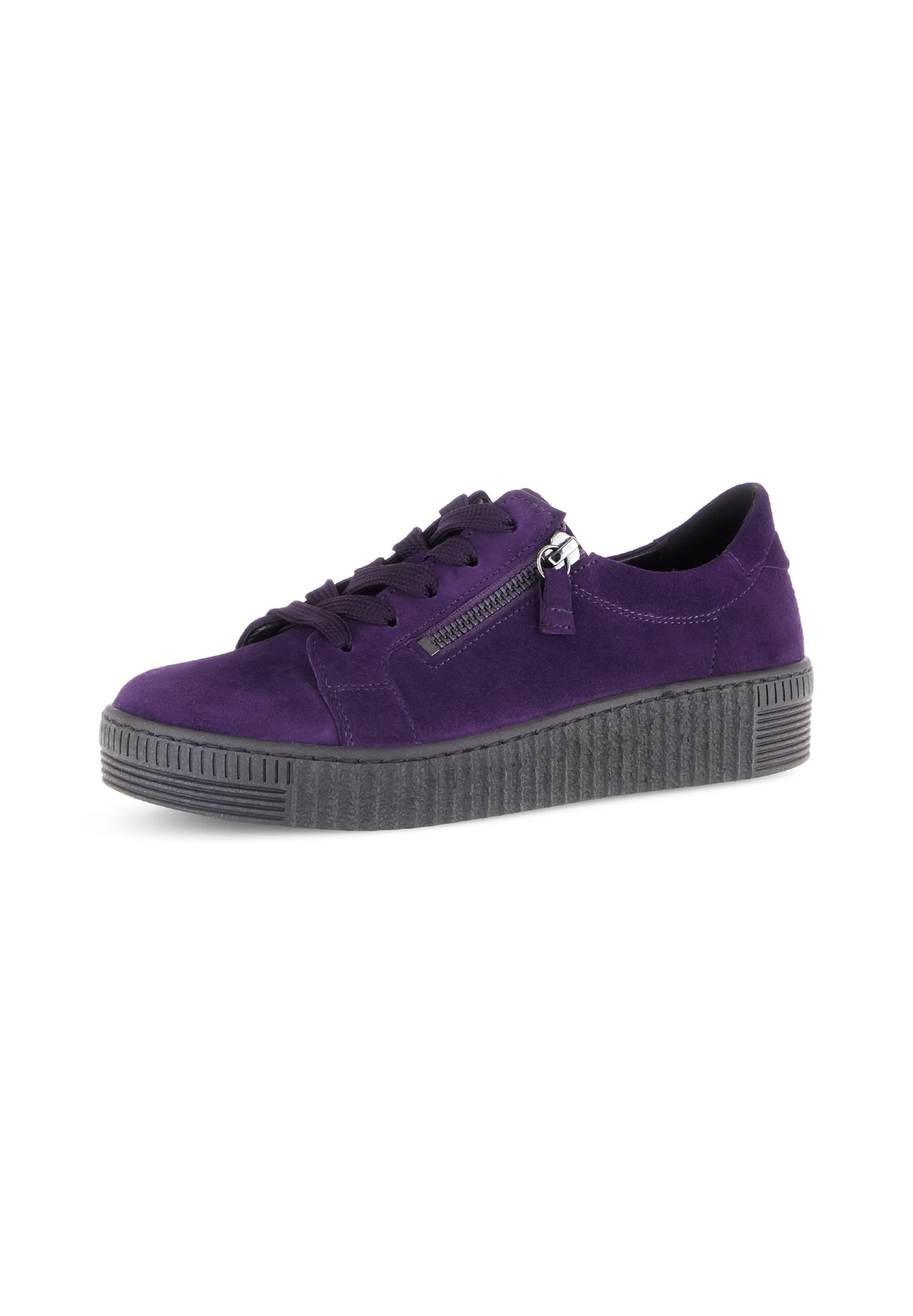 GABOR SNEAKER LH ZIP 53.334.13 PURPLE SUEDE