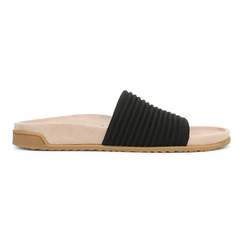 Claquettes en tricot VIONIC EVIE noires