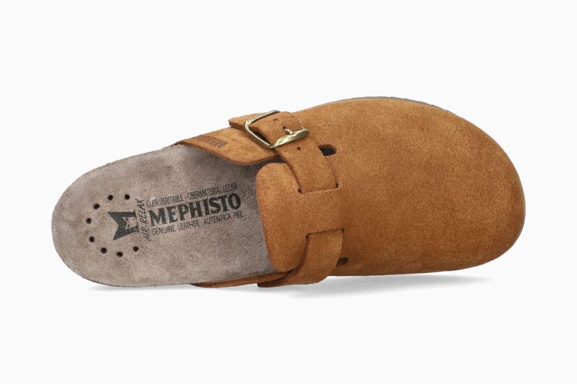 MEPHISTO HALINA TABAC SANDVEL CUIR DAIM