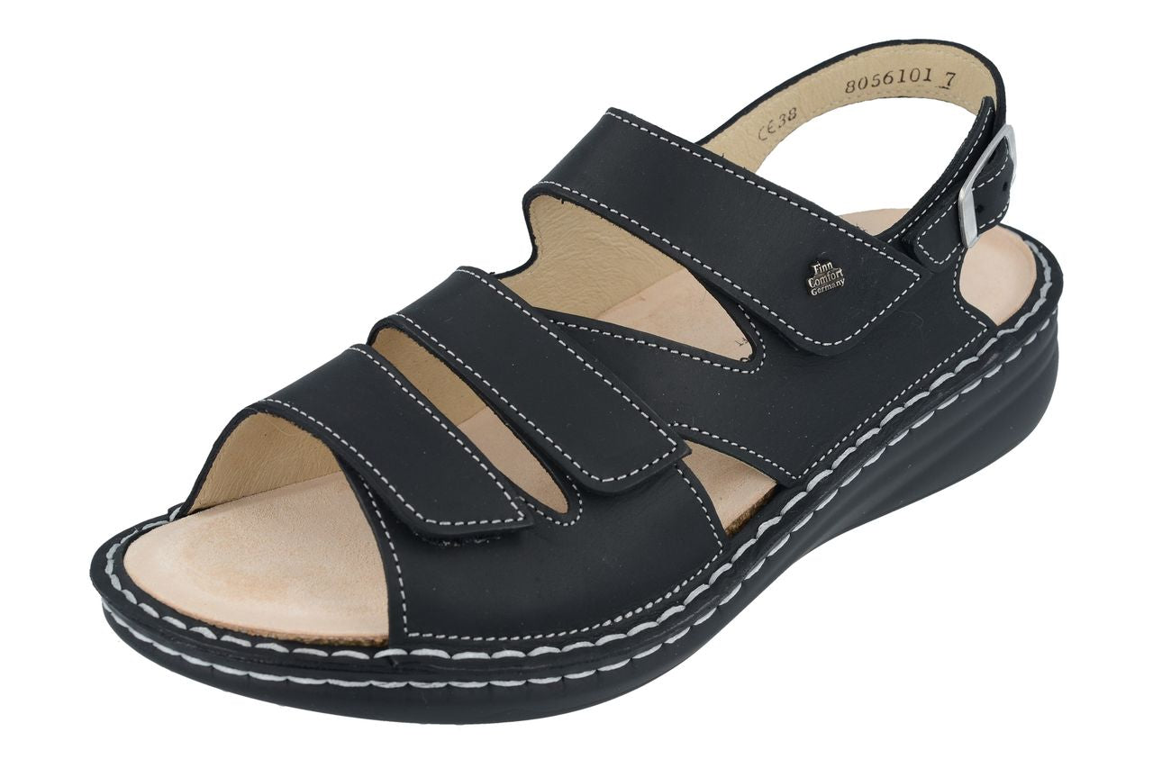 FINN COMFORT PRAIA MELLOW SOFT NOIR SIRIO