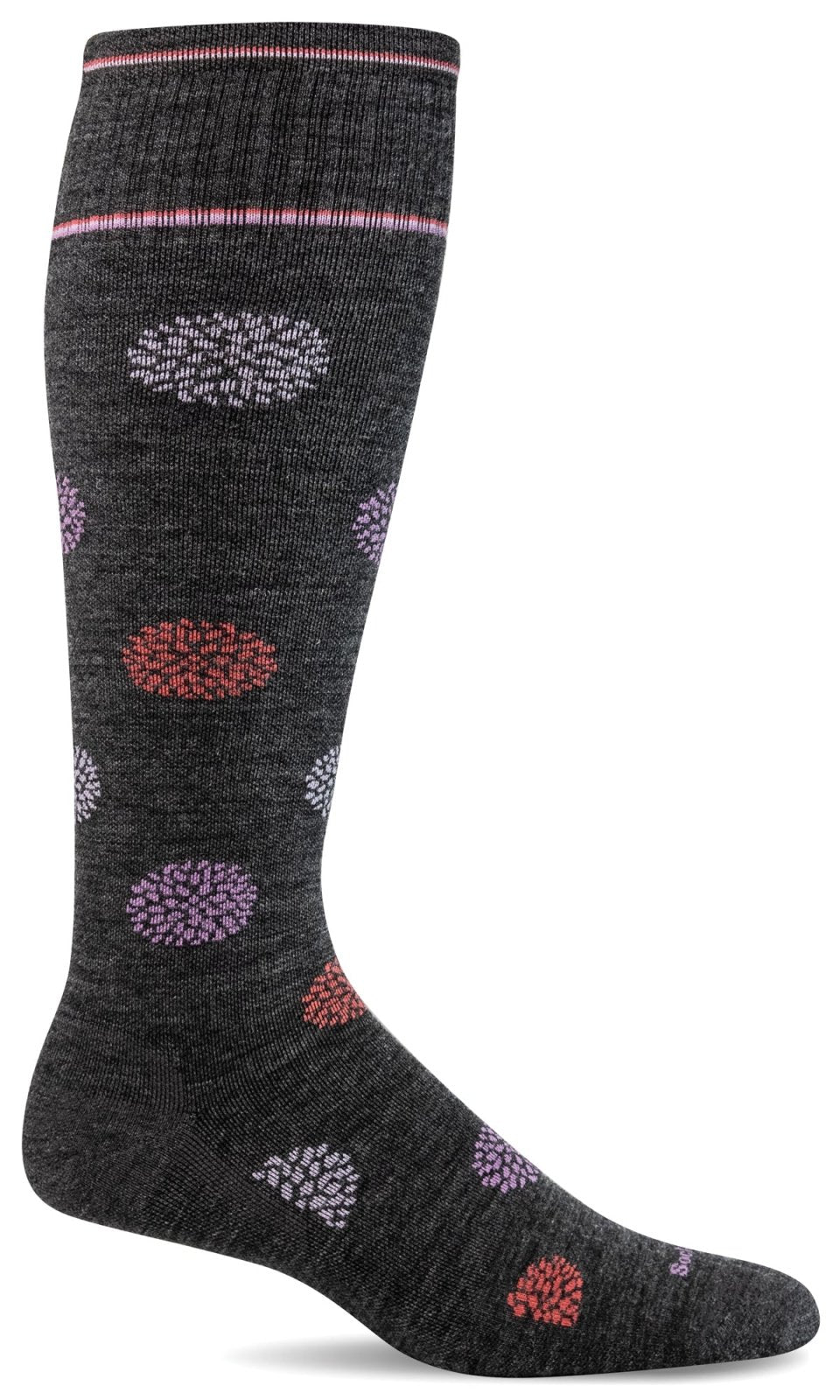 SOCKWELL FULL BLOOM 15-20 mmHg CHARBON EN VENTE LIBRE