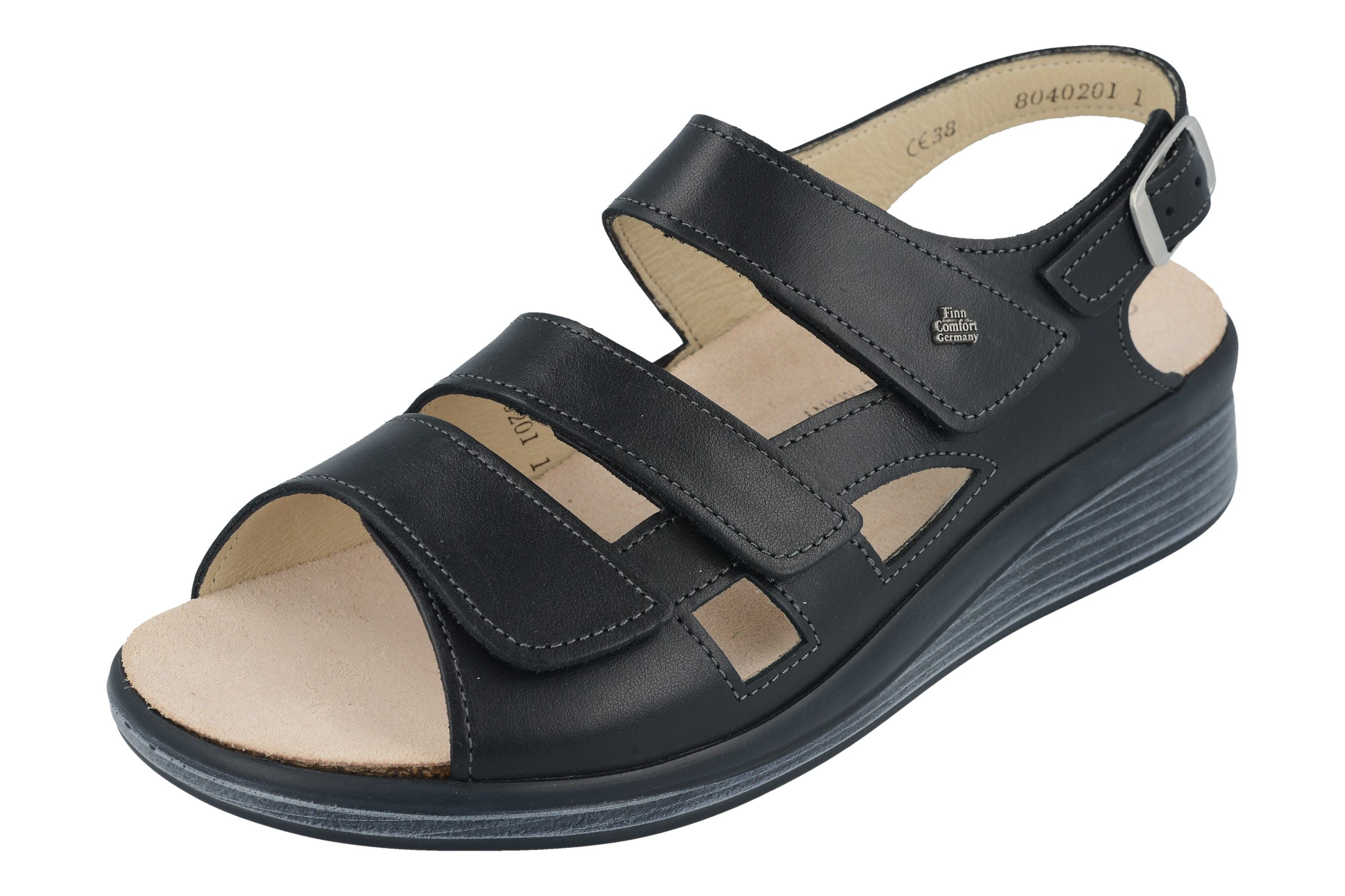 FINN COMFORT PINTO NOIR NAPPA