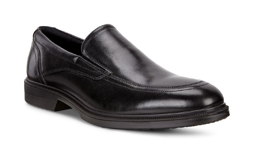 ECCO LISBON SLIP ON NOIR SANTIAGO