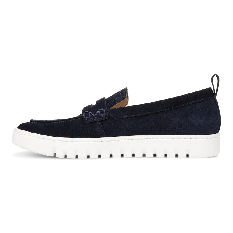 Mocassins VIONIC UPTOWN bleu marine/blanc