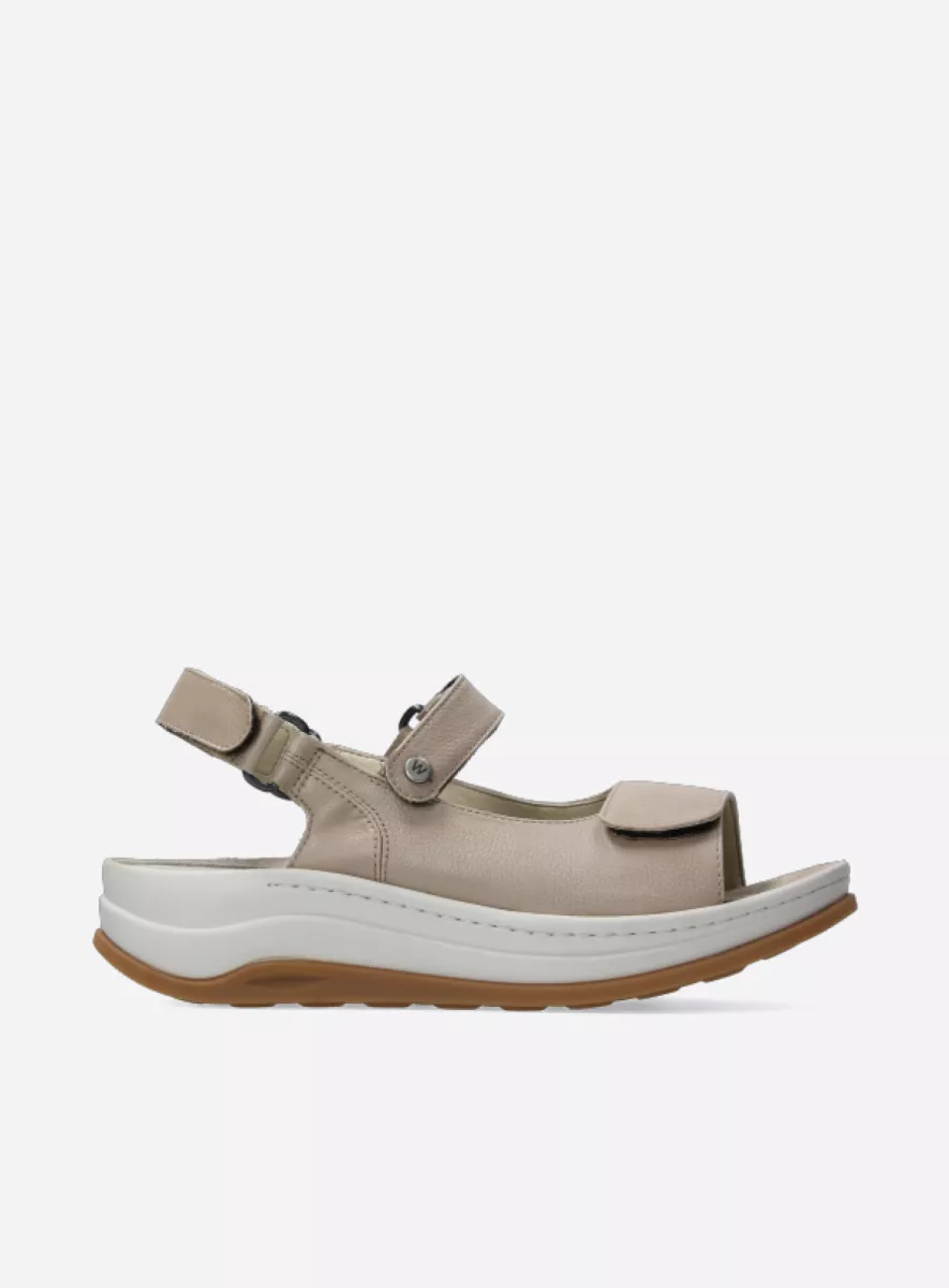 SANDALE WOLKY ADURA NUBUCK BEIGE