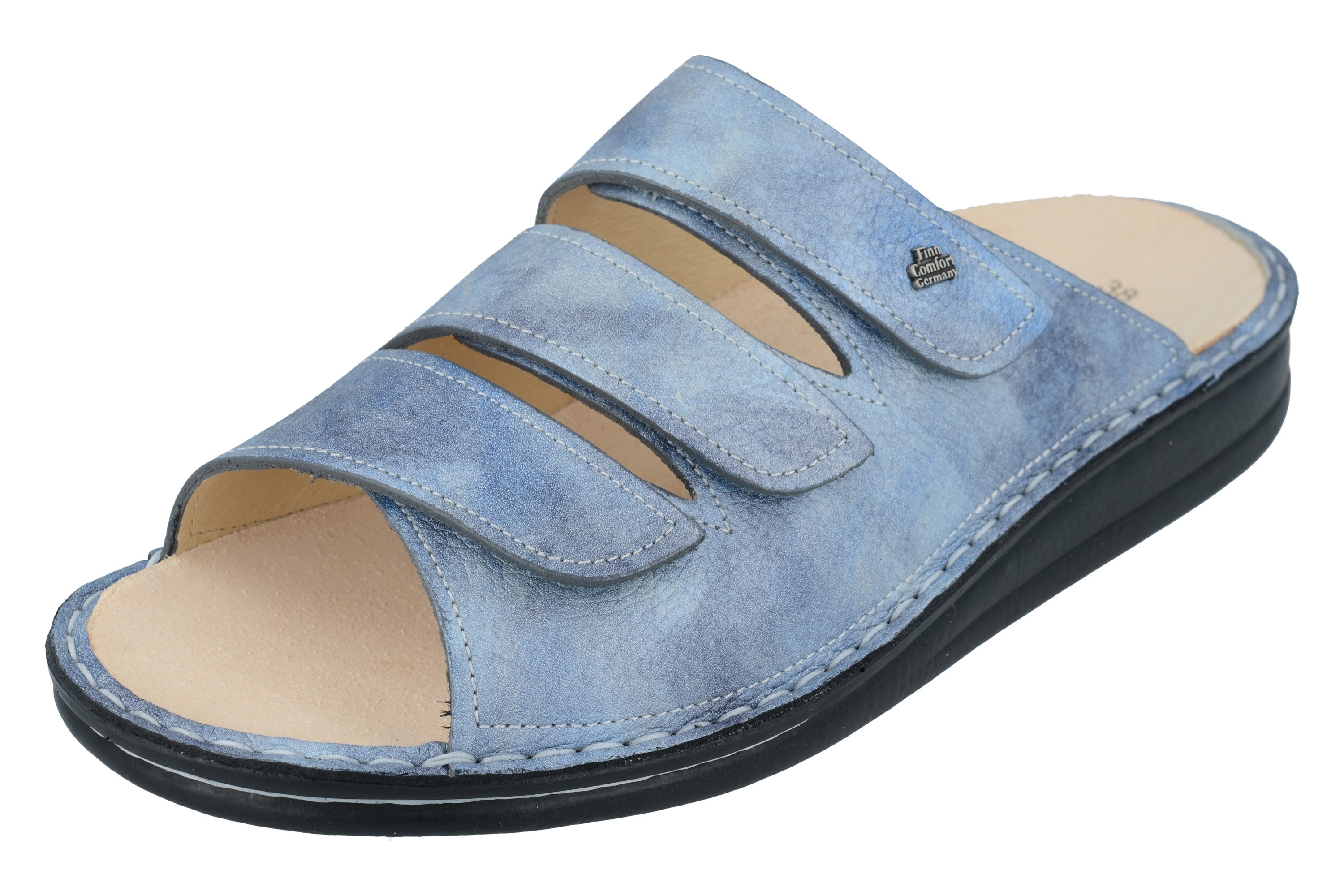 FINN COMFORT KORFU SANDAL JEANS ALFA
