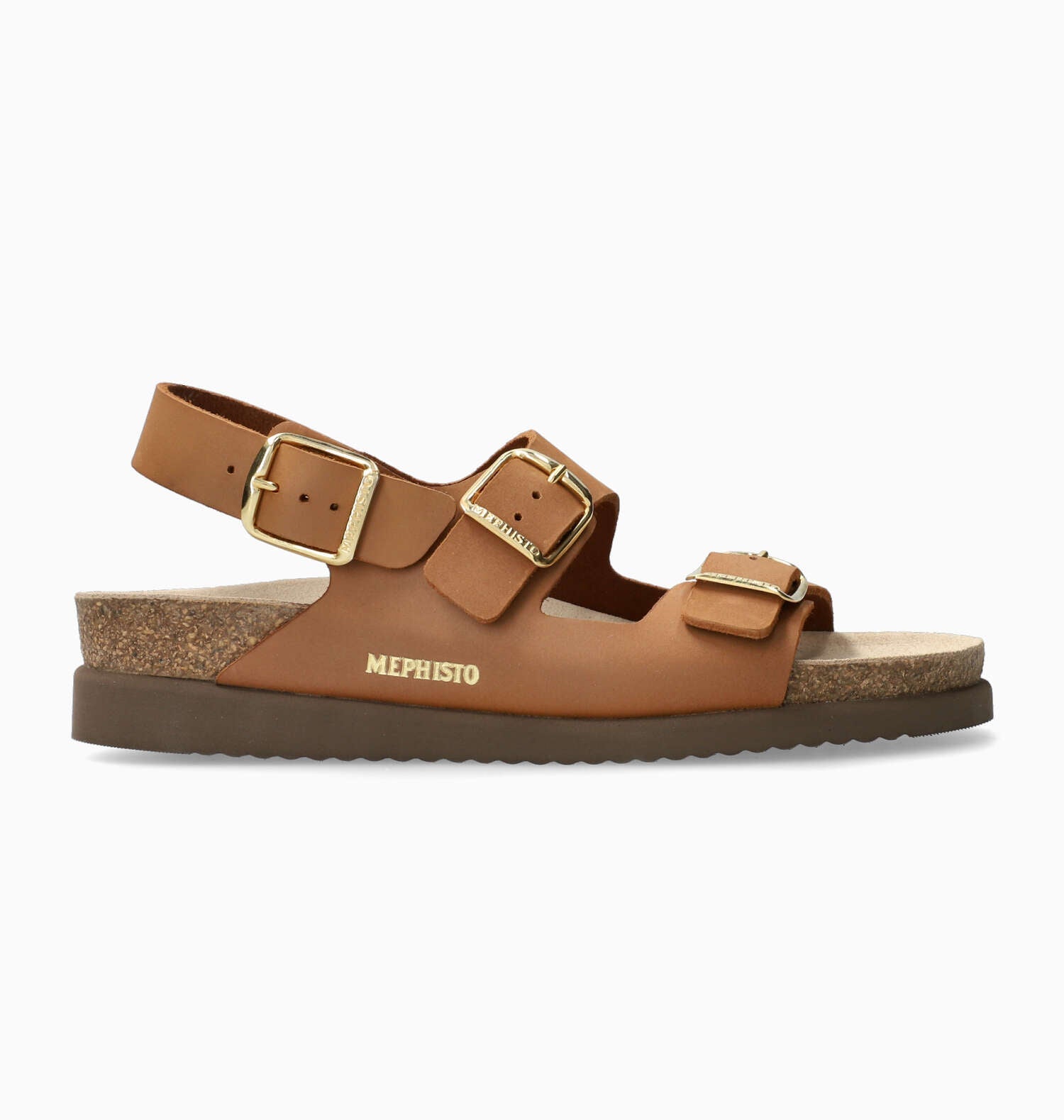 MEPHISTO HETTY SANDAL CAMEL LEATHER