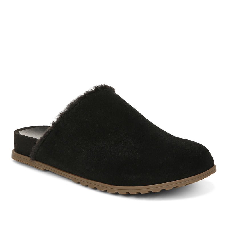 CHAUSSONS VIONIC JOYFUL ARLETTE EN DAIM NOIR