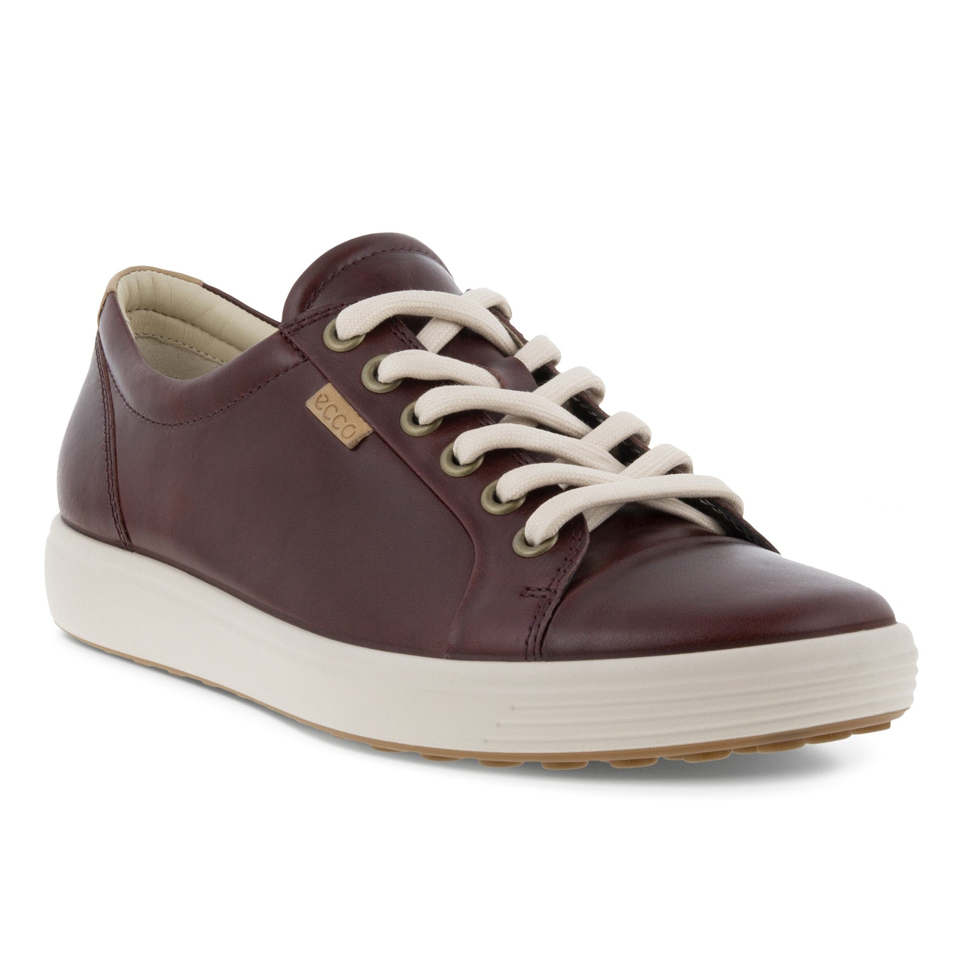 Baskets à lacets ECCO SOFT 7 W en cuir Andorra
