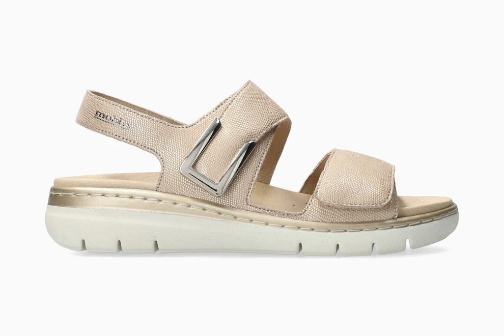 MEPHISTO MOBILS LALIA SANDAL PLATINUM LEATHER