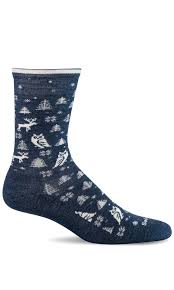SOCKWELL FORESTY CREW DENIM CONFORT ESSENTIEL