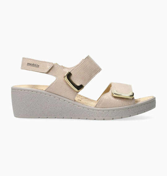 MEPHISTO MOBILS SANDALE PAM CHIC TAUPE CLAIR