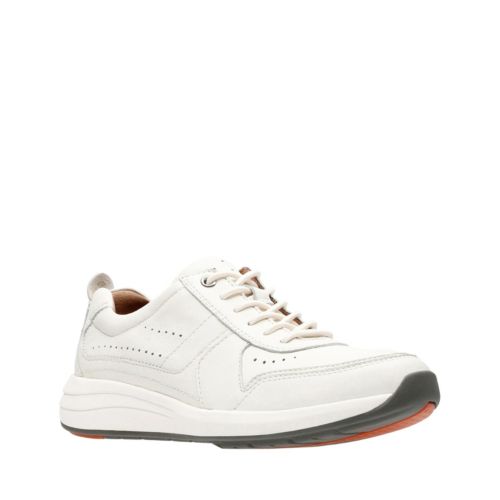 UN COAST FORM CUIR BLANC