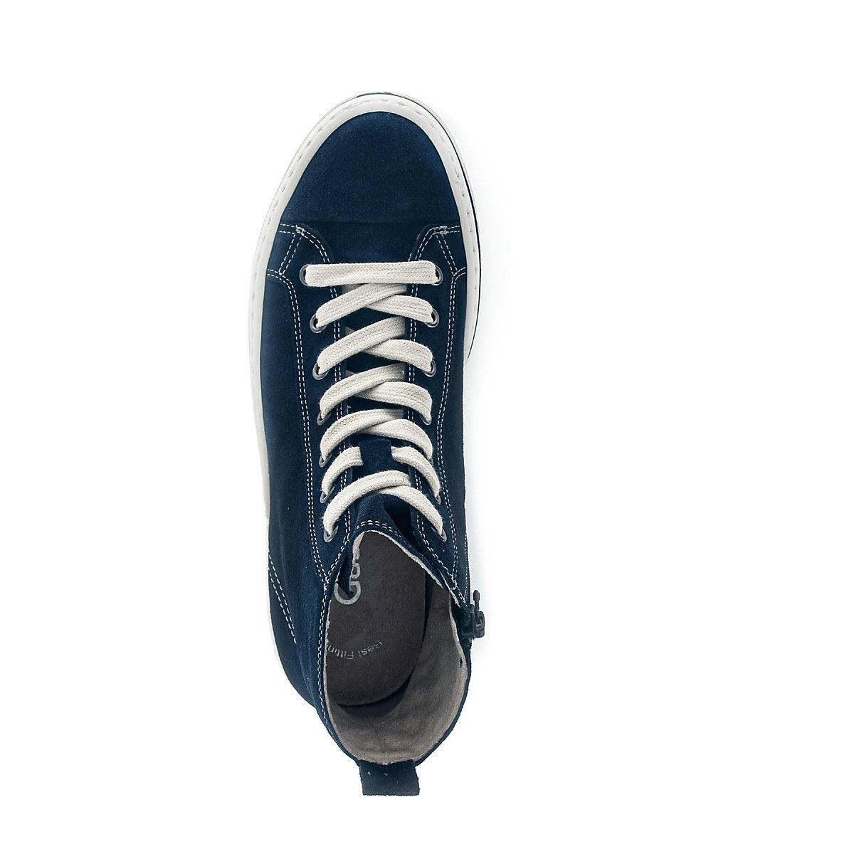 CHAUSSURES MONTANTES GABOR ZIP 33.660.16 DAIM MARINE