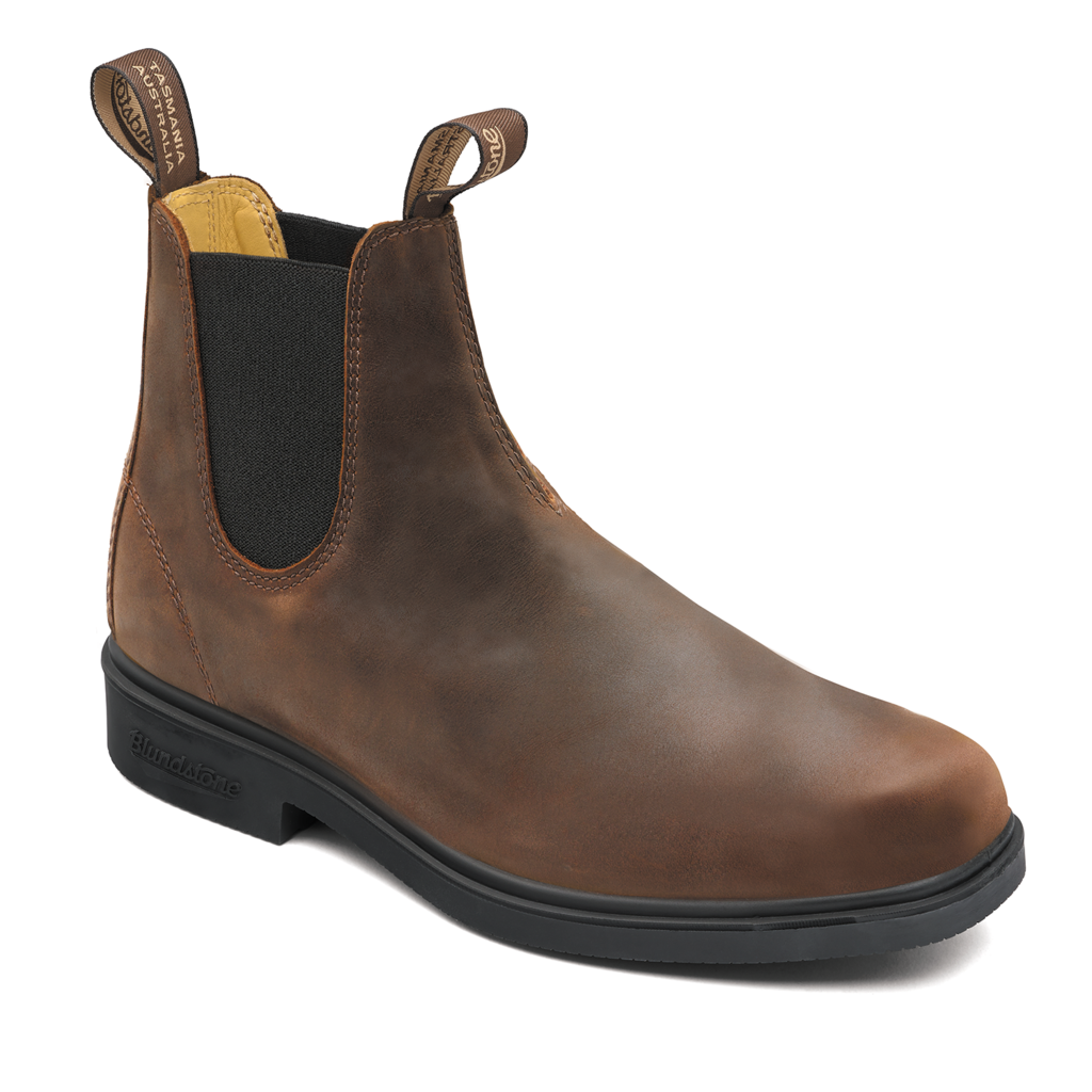 BLUNDSTONE 2029 CHISEL TOE DRESS  ANTIQUE BROWN