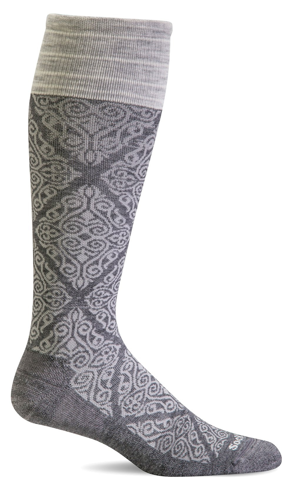 SOCKWELL THE RAJ CHARBON 20-30 mmHg