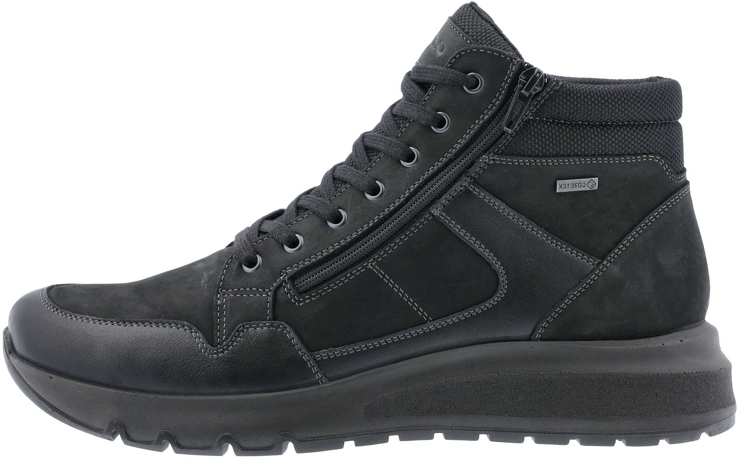 CHAUSSURES ARA ADAMS H NOIR BLEU NUBUCK GTX