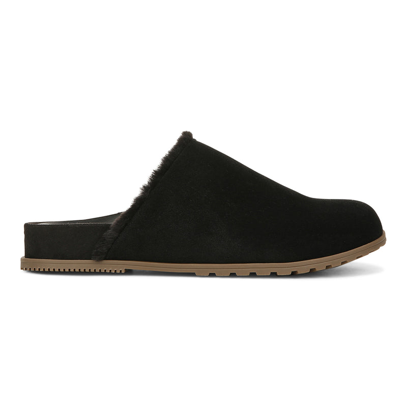 CHAUSSONS VIONIC JOYFUL ARLETTE EN DAIM NOIR
