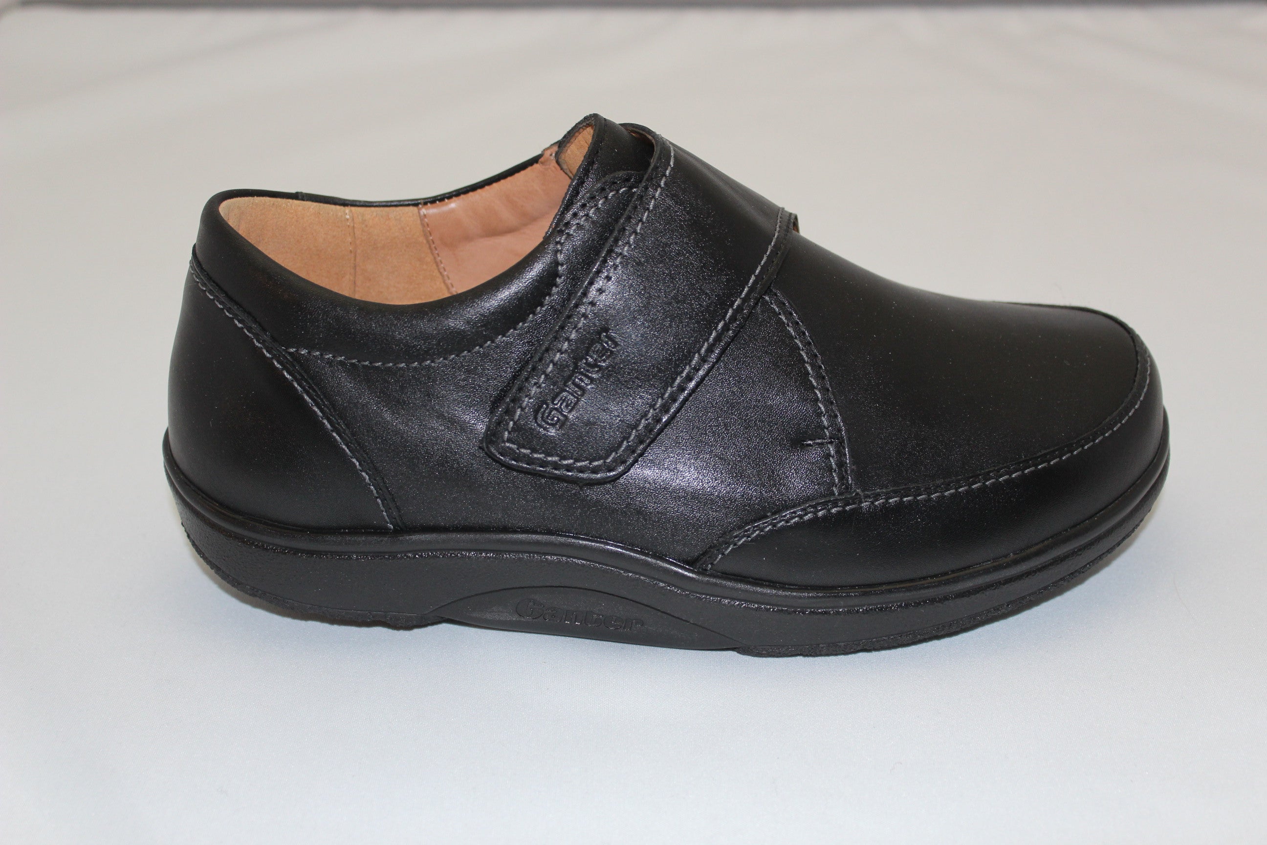 GANTER KAI VELCRO NOIR SPORT NAPPA