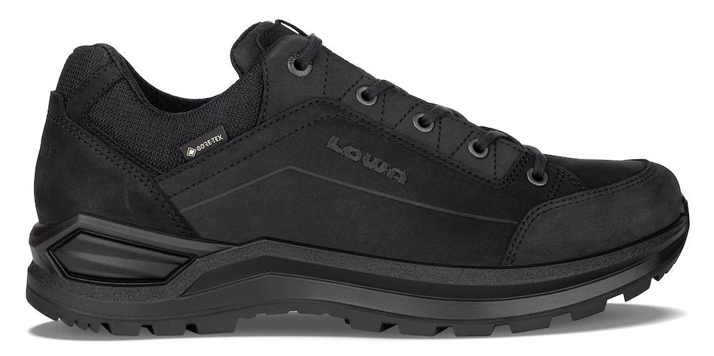 LOWA RENEGADE MS EVO GTX LO WIDE NOIR/NOIR