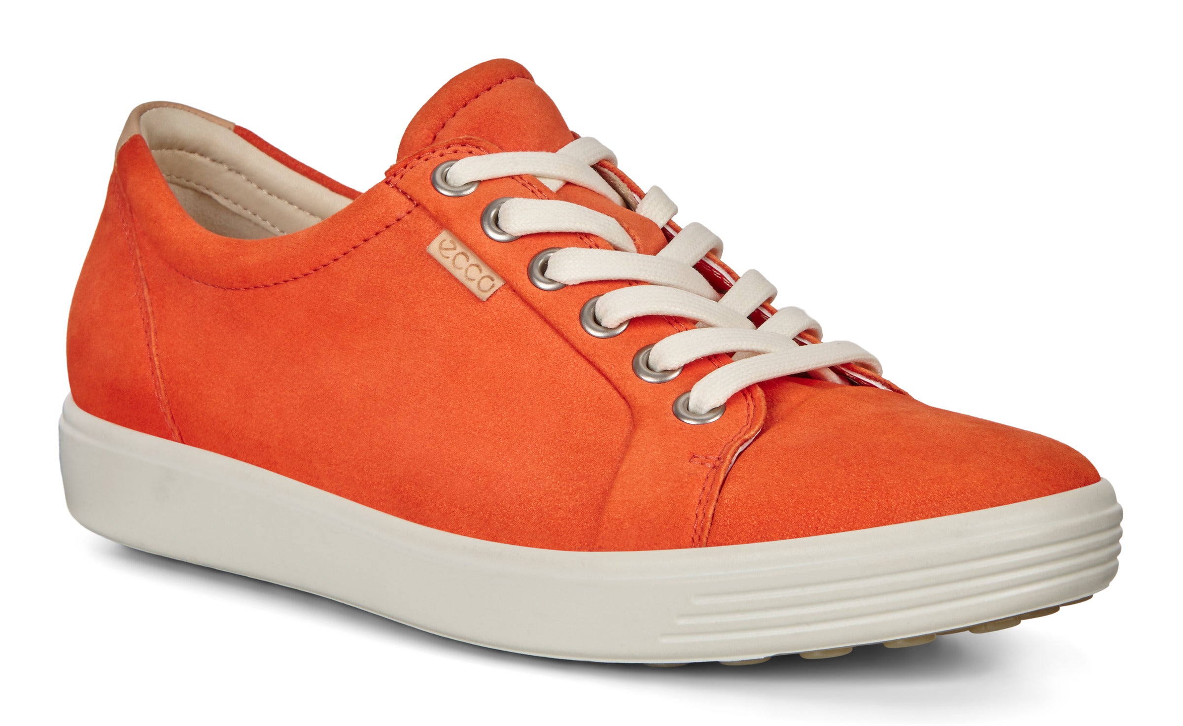 Baskets à lacets ECCO SOFT 7 W, couleur Fire Diffuse