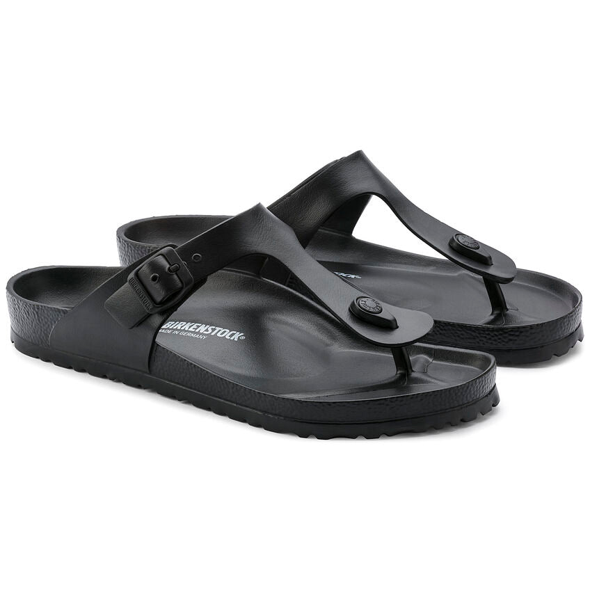 BIRKENSTOCK GIZEH ESSENTIALS EVA NOIR