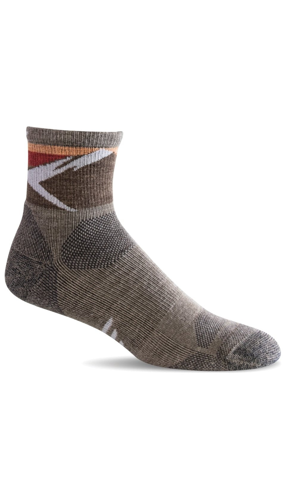 SOCKWELL MODERN MOUNTAIN QUARTER KAKI