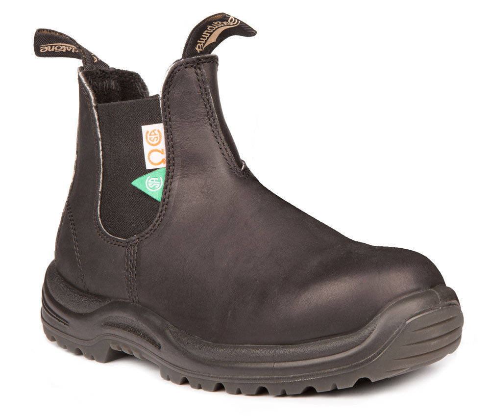 BOTTES DE TRAVAIL ET DE SÉCURITÉ BLUNDSTONE 163 NOIRES
