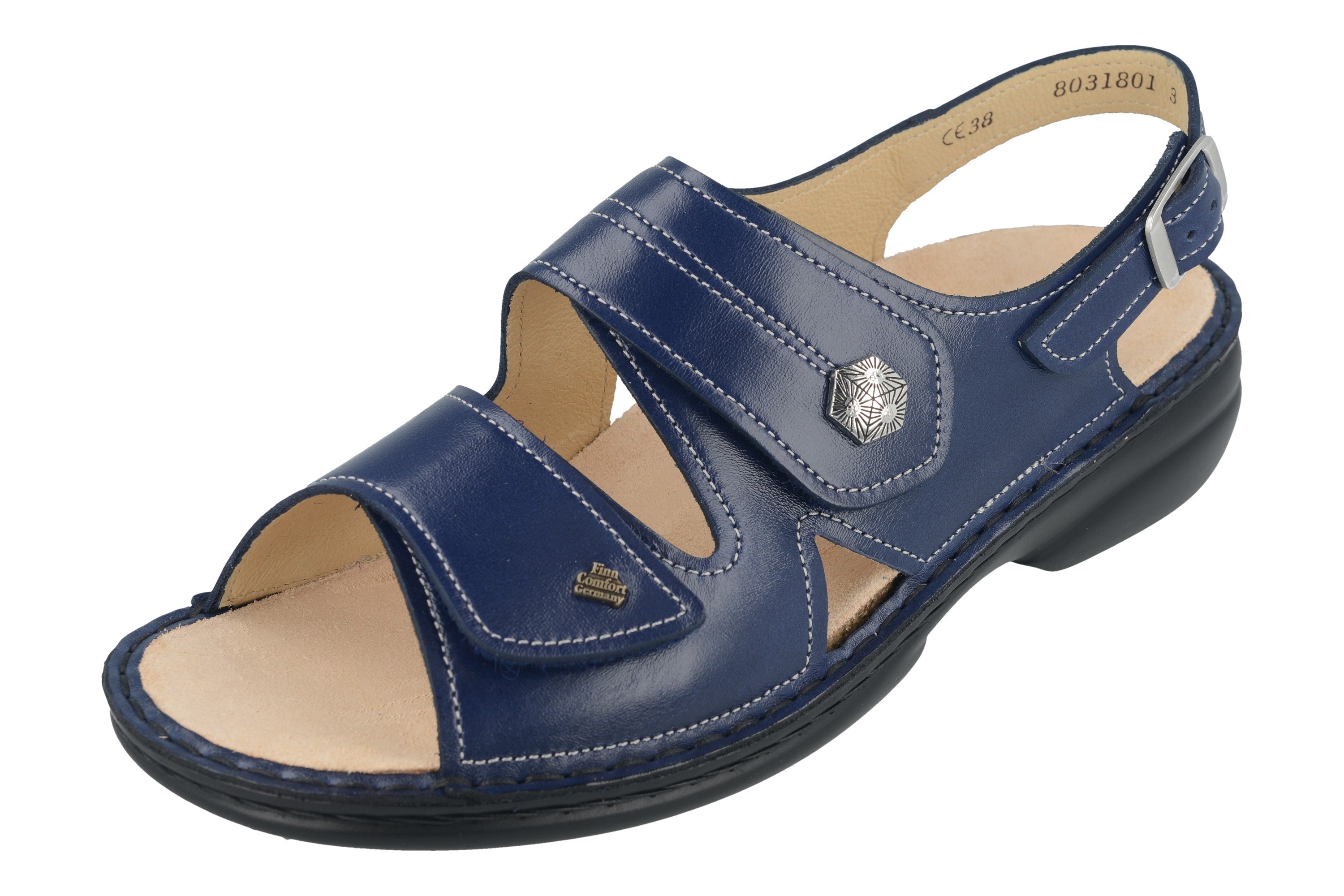 SANDALE FINN COMFORT MILOS BLEU YUKA