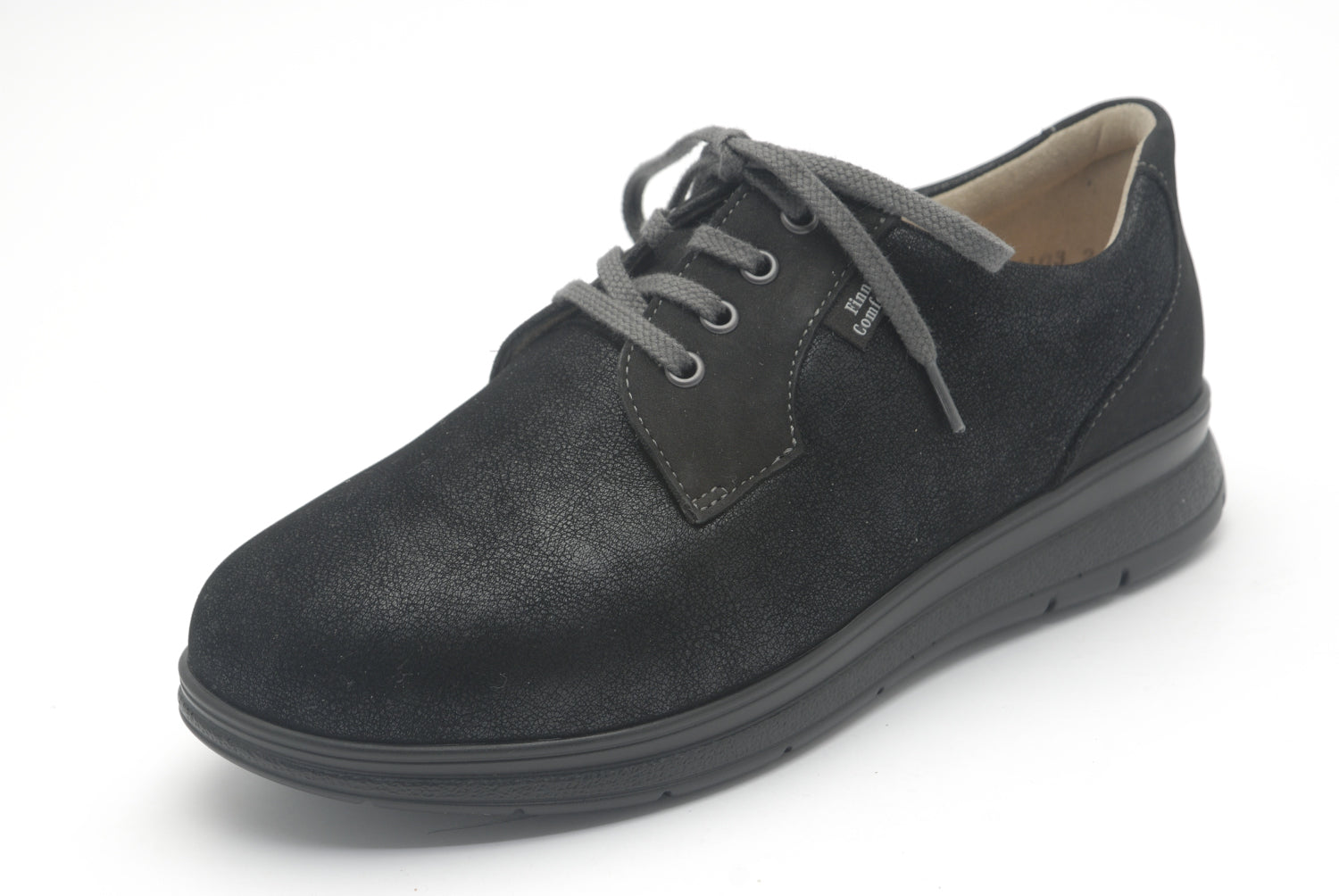 FINN COMFORT CHALON SOFT BLACK STRETCH