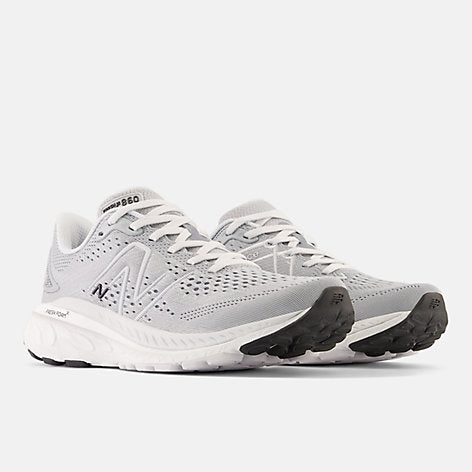 NEW BALANCE FEMME W860F13 GRIS ALUMINIUM