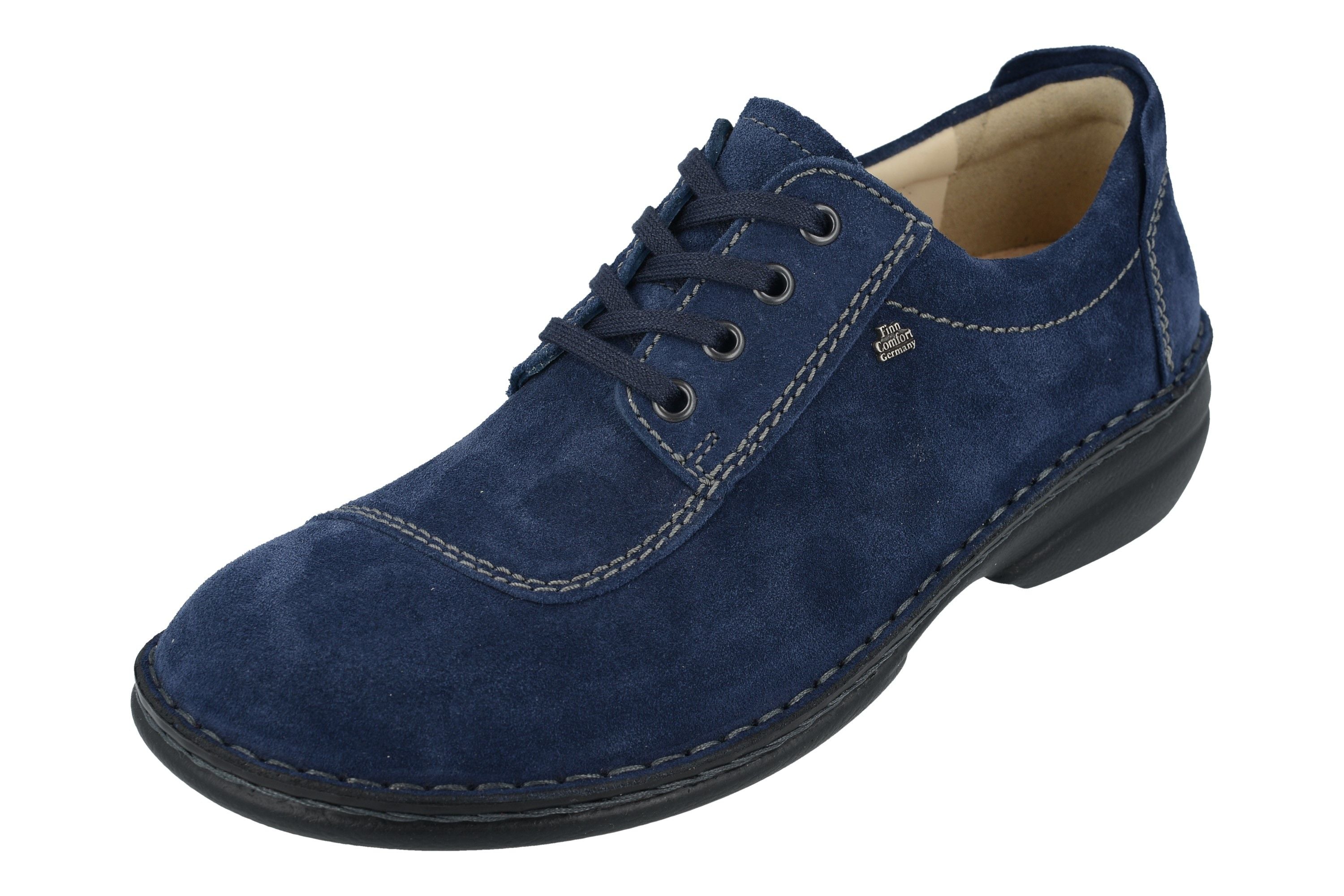 FINN COMFORT LEXINGTON INDIGO SUEDE