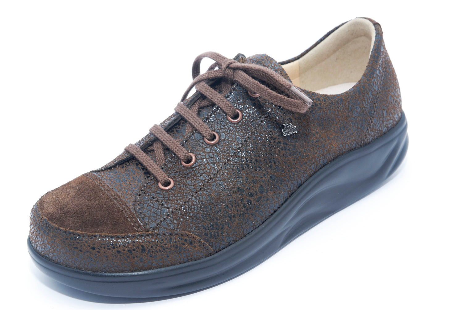 FINN COMFORT IKEBUKURO SNEAKER MARRON CRASH/SENSORY